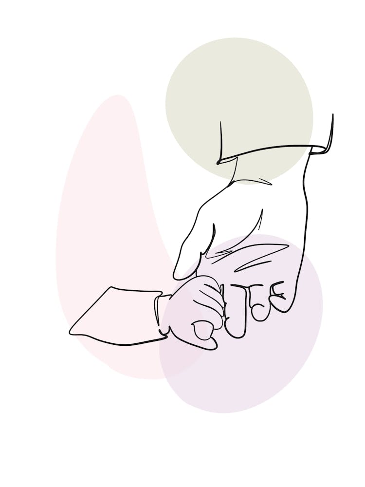 Hand Holding A Child Mothers day 2