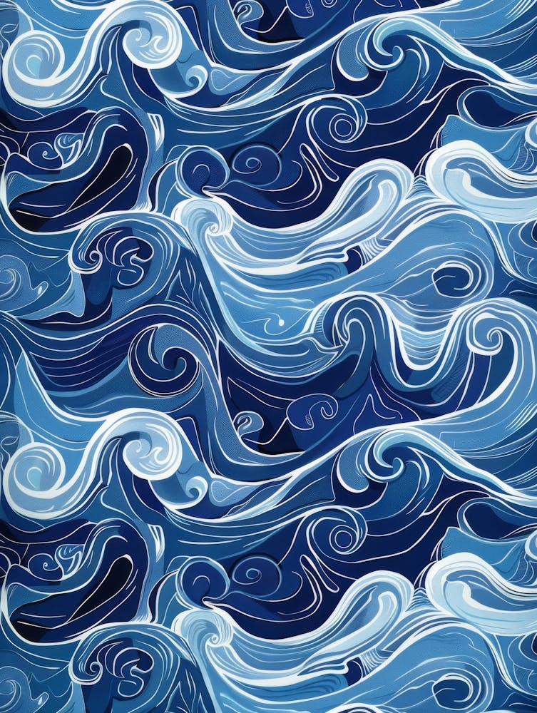 Sea Wave Pattern