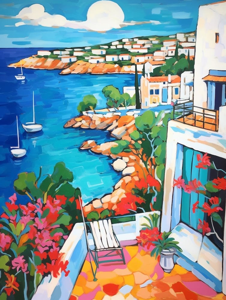 Ibiza Spain 1 Fauvist Painting