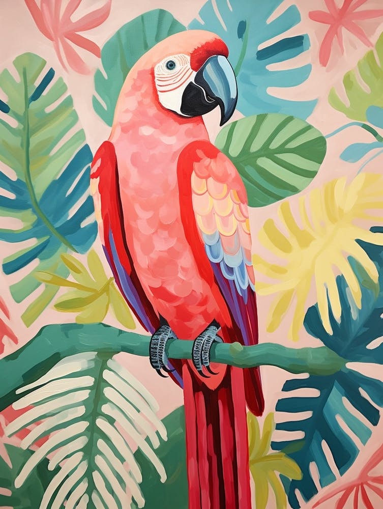 Pink Scandi Macaw 4