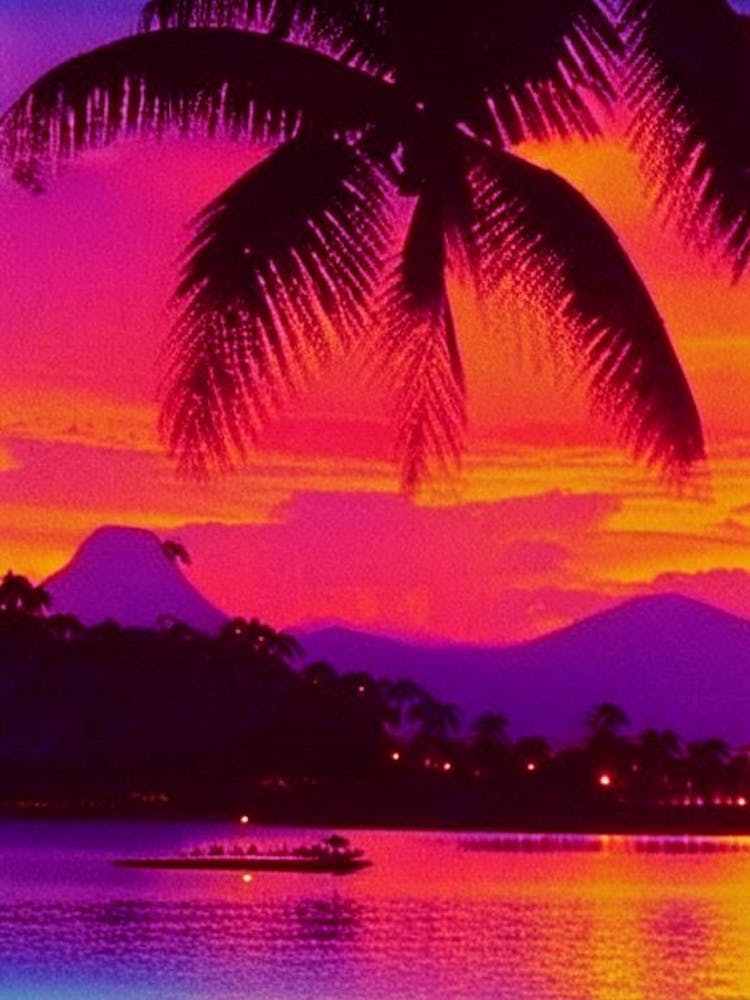 The Camiguin Island Retro Sunset 2