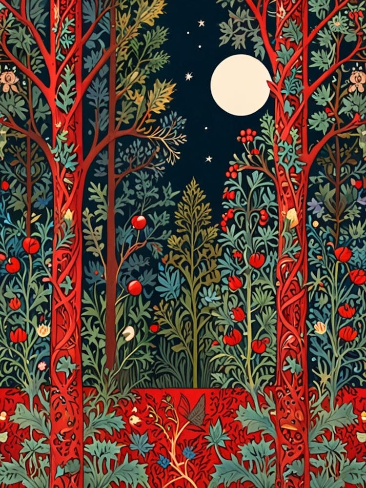William Morris Red Forest