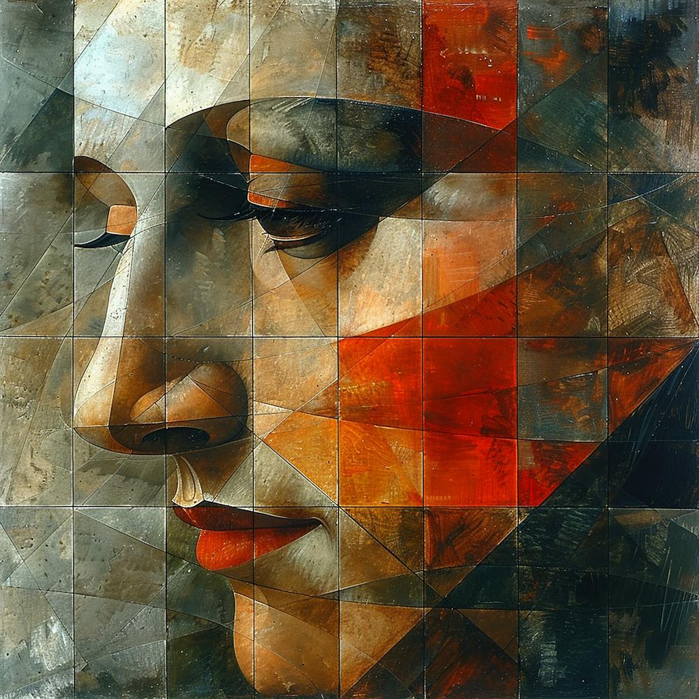 Abstract Portrait Of A Woman 18