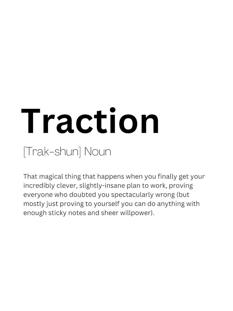 Traction Definition Meaning