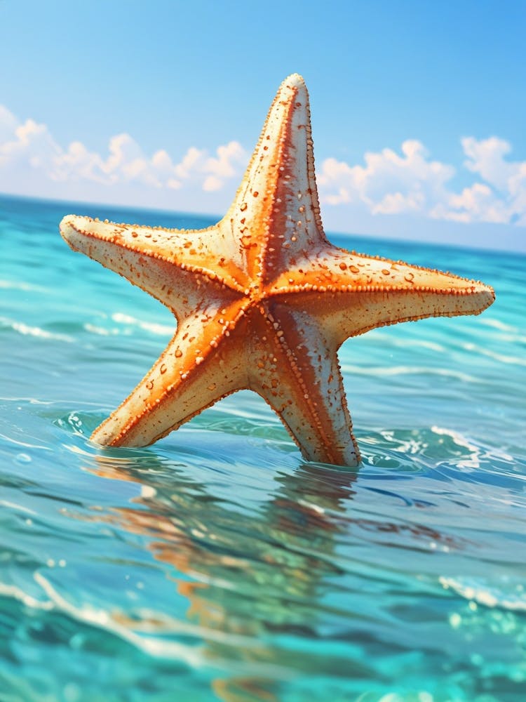 Starfish In The Ocean