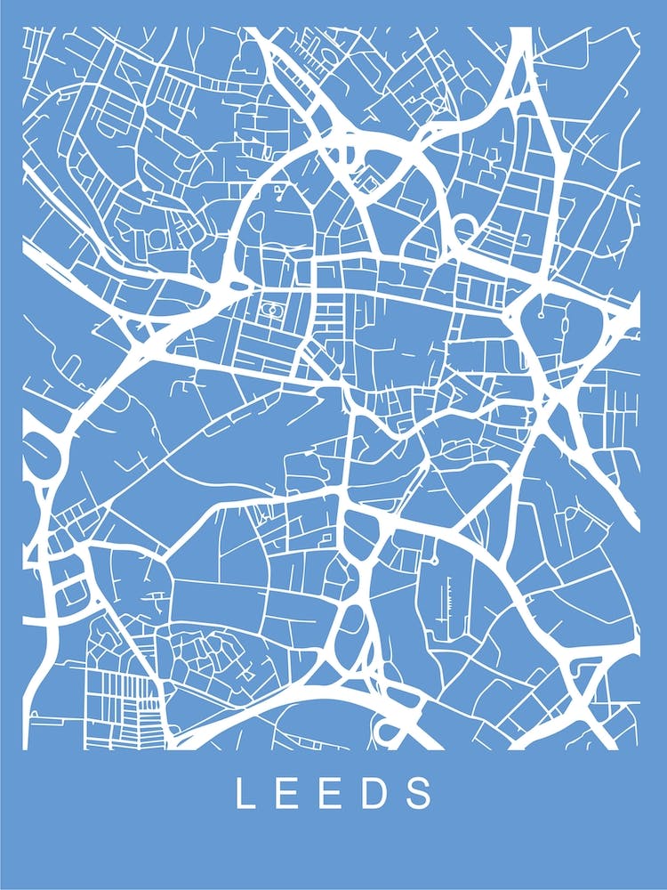 Leeds Map Blueprint