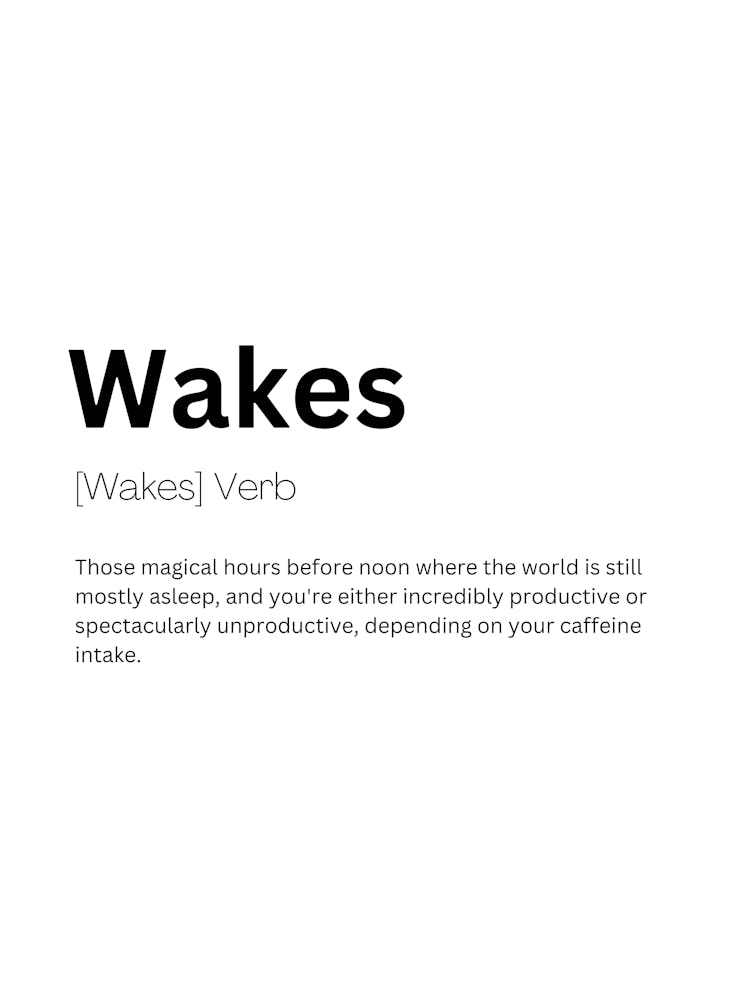 Wakes Definition Meaning