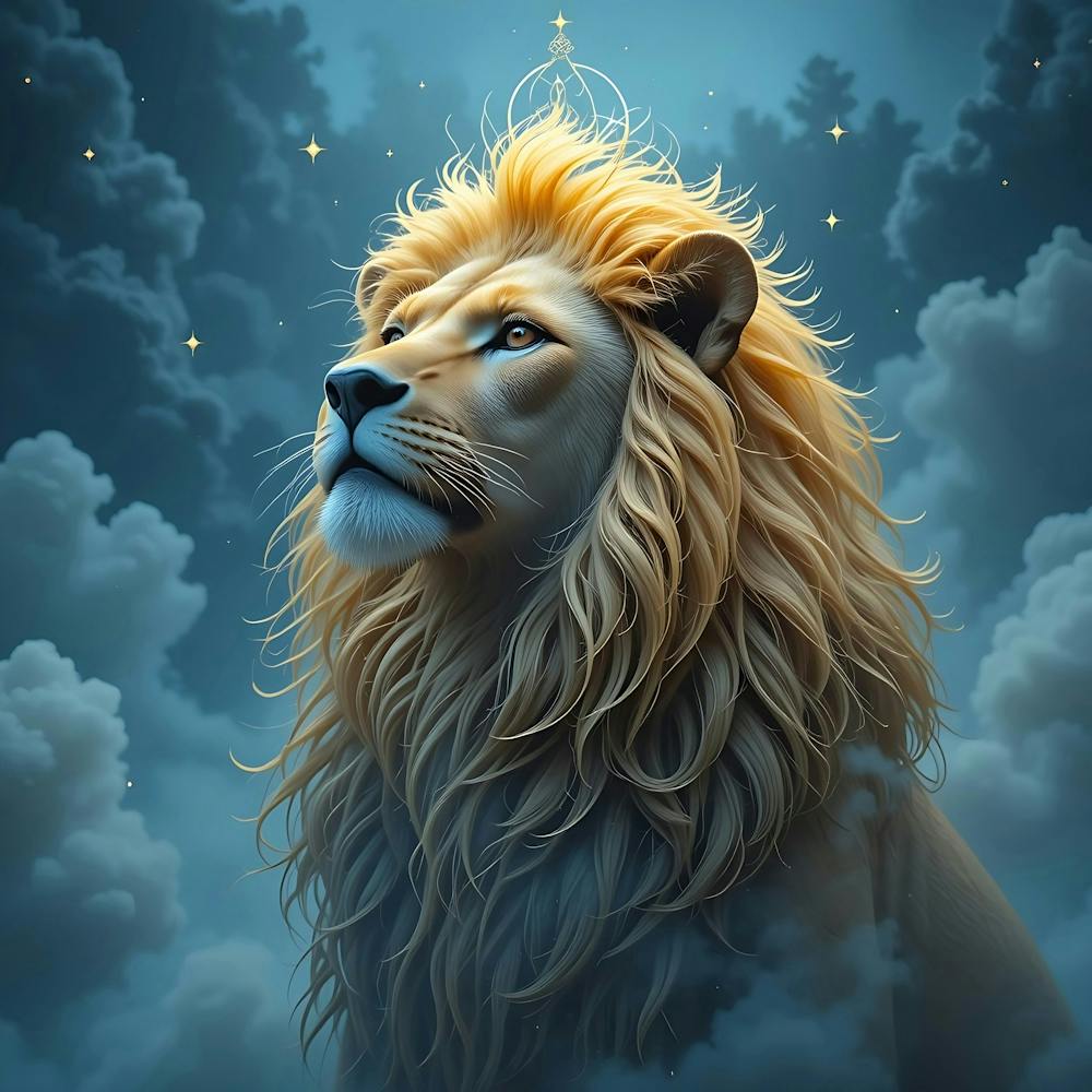 Lion Digital Painting 3