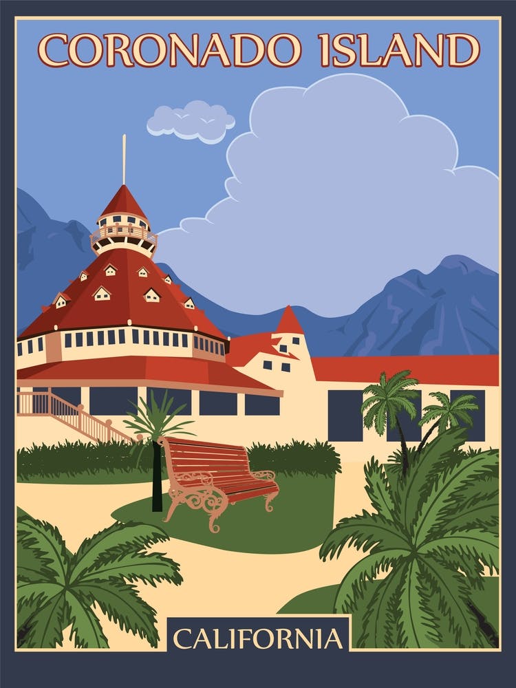 Coronado Island, California, USA