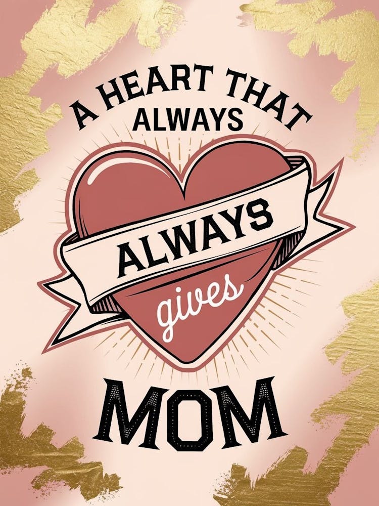 Heart That Always Gives Mom 2