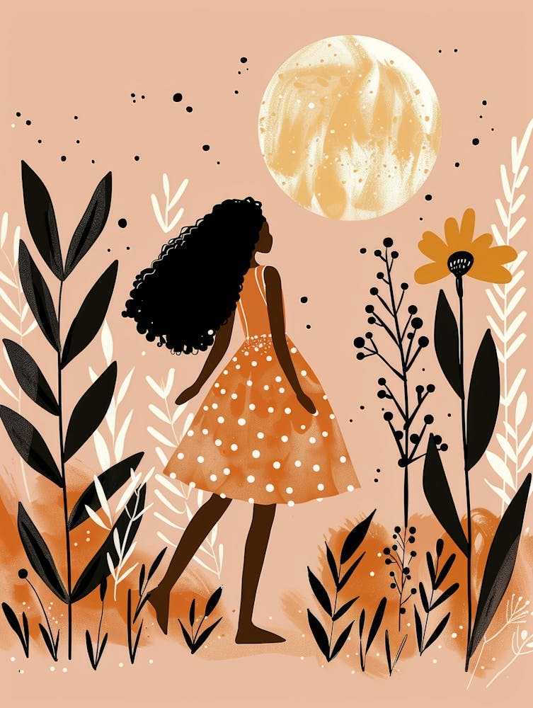 Girl In The Moonlight