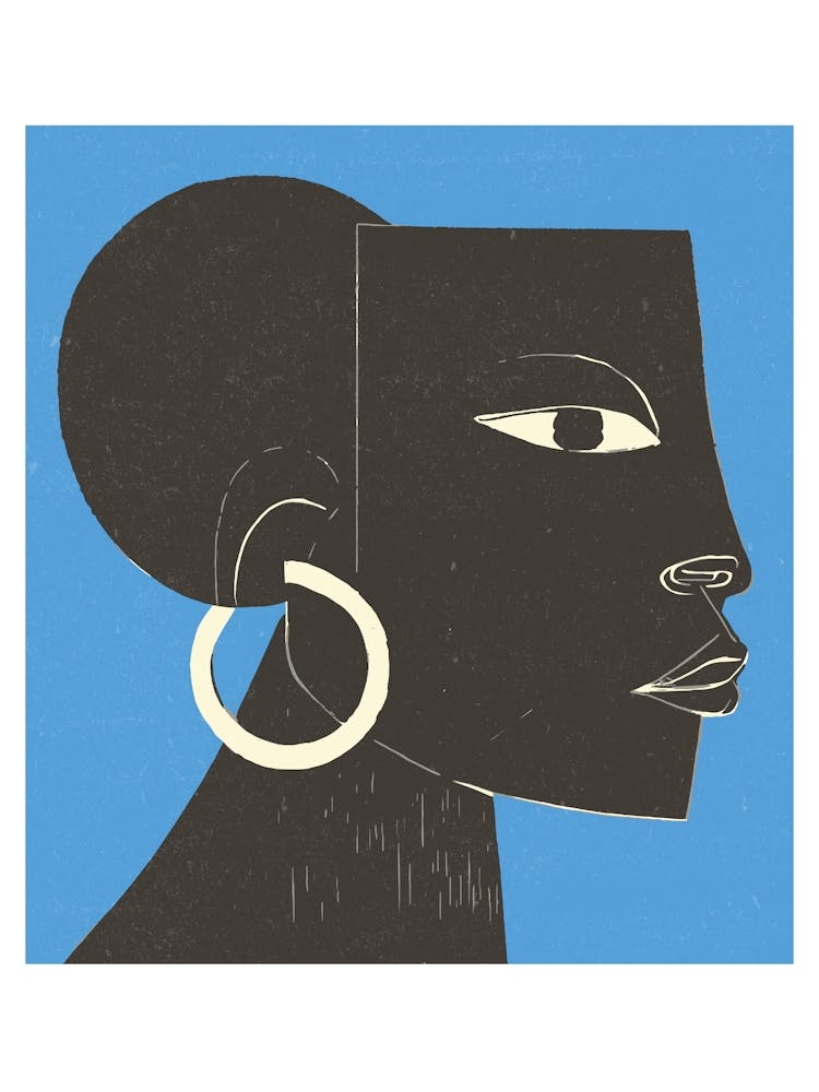 Woodblock Portrait