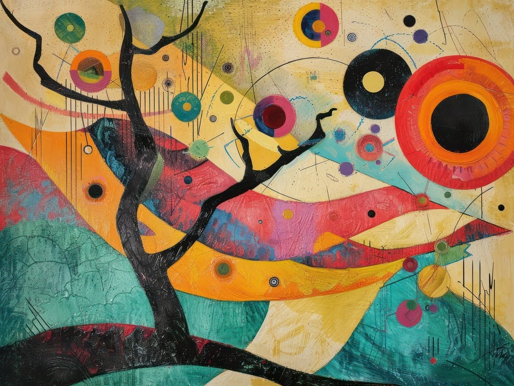 Contemporary Artwork Inspired By Wassily Kandinsky 2