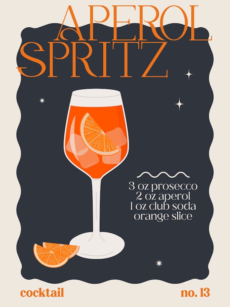 Aperol Spritz Cocktail