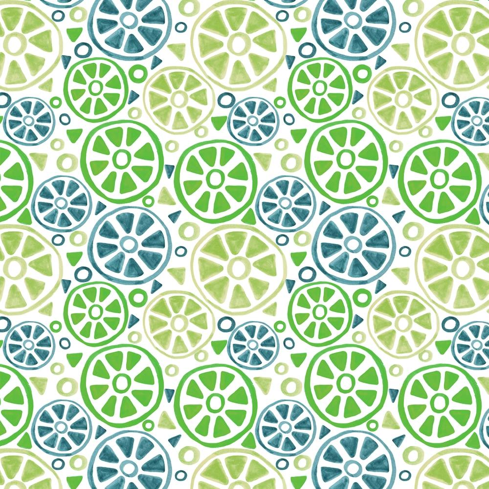 Slices Navy Olive Green