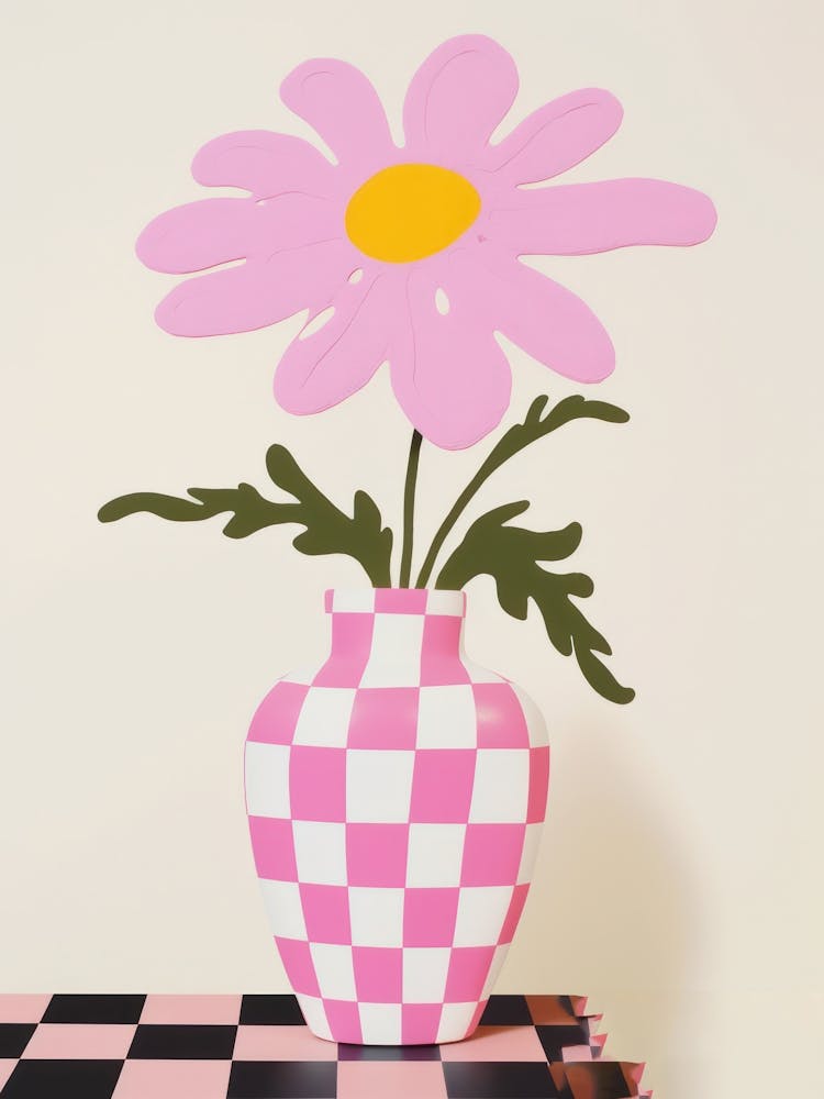 Cosmos Flower Vase 2