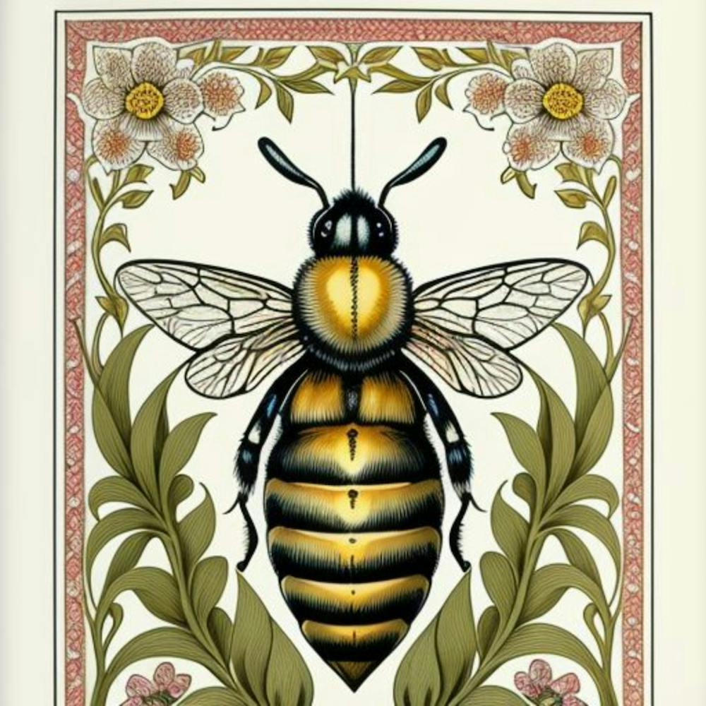Bee On A Flower