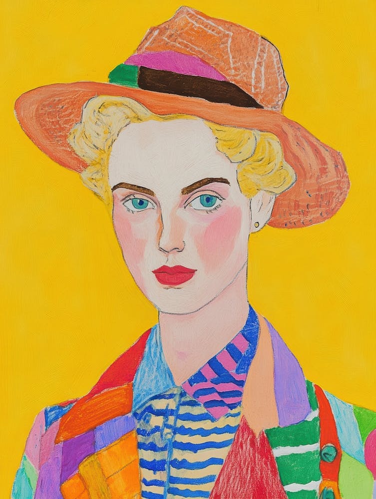 Girl In A Hat 20
