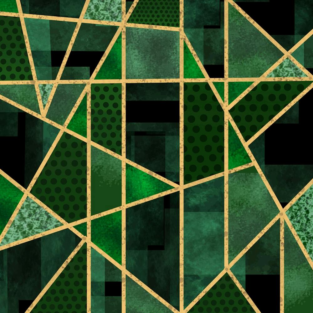 Emerald Abstract