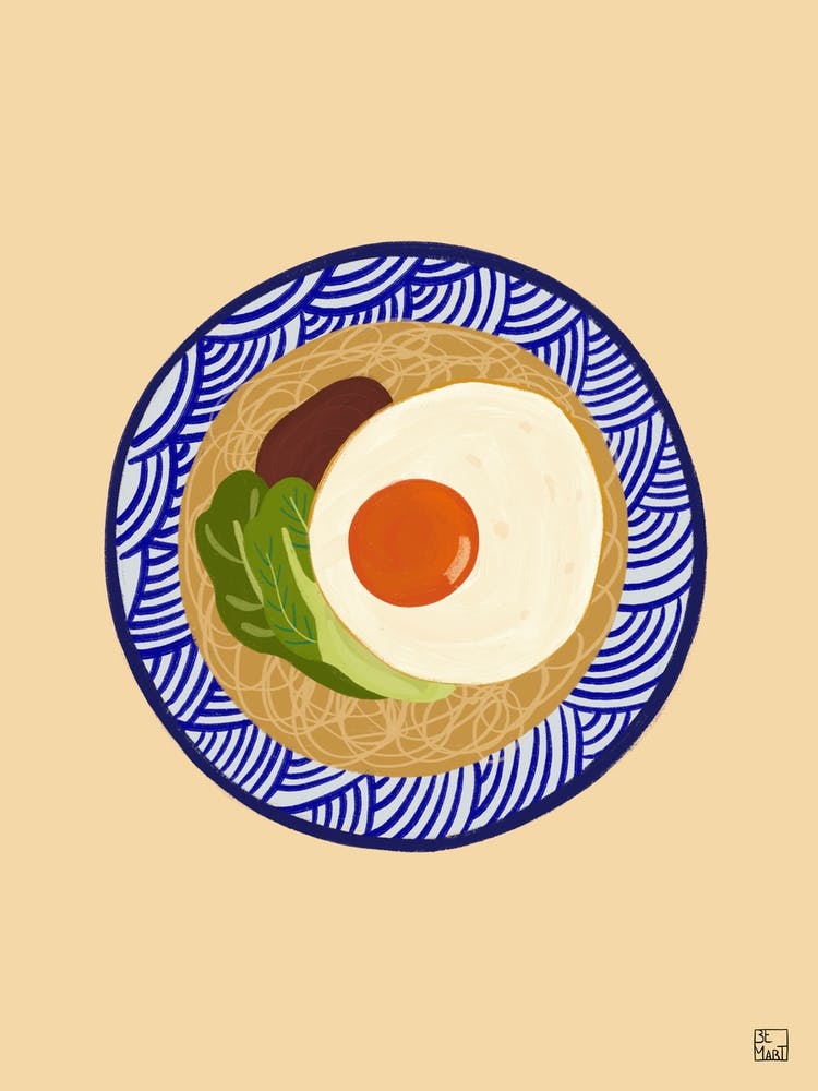 Asian Dish With Egg