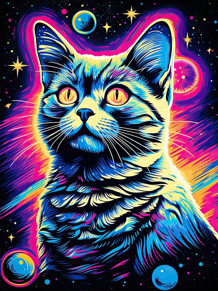 Cosmic Clawtent, Psychedelic Cats series