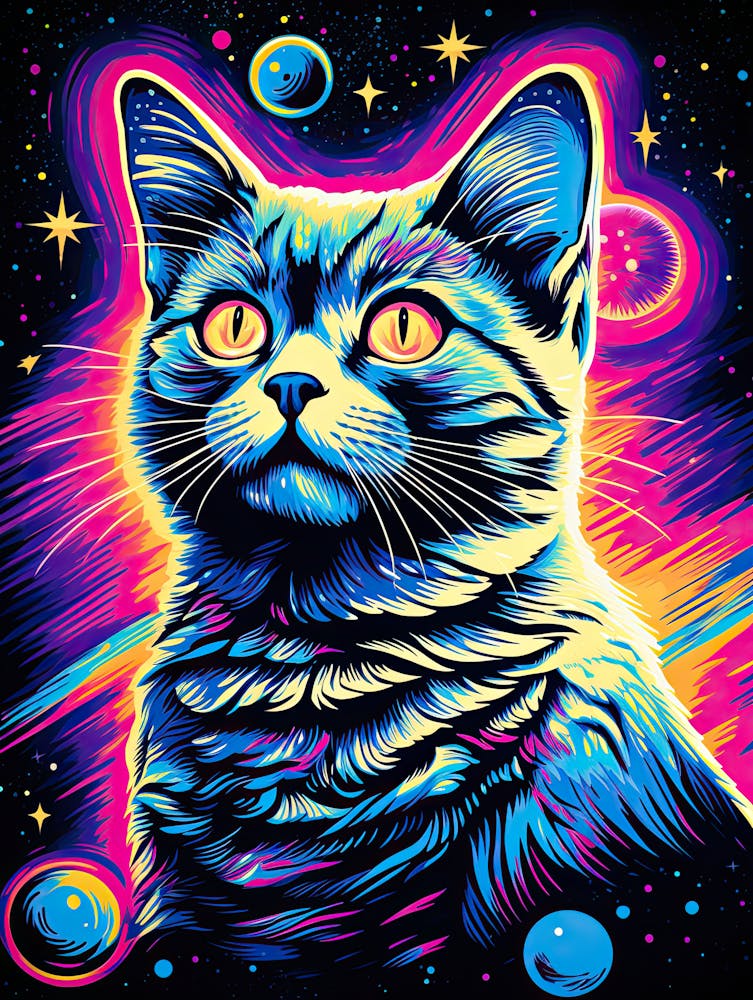 Cosmic Clawtent, Psychedelic Cats series