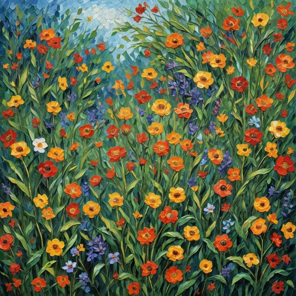 Flowers In The Garden