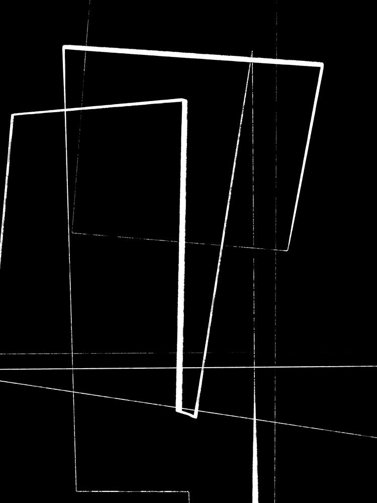 Angular Lines No 2 (Black)