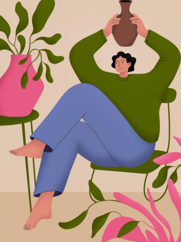 Resting Green Harmony