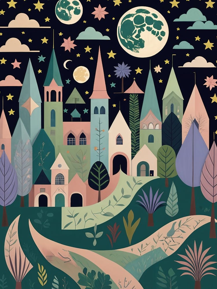 Nacht im Fantasiedorf 1