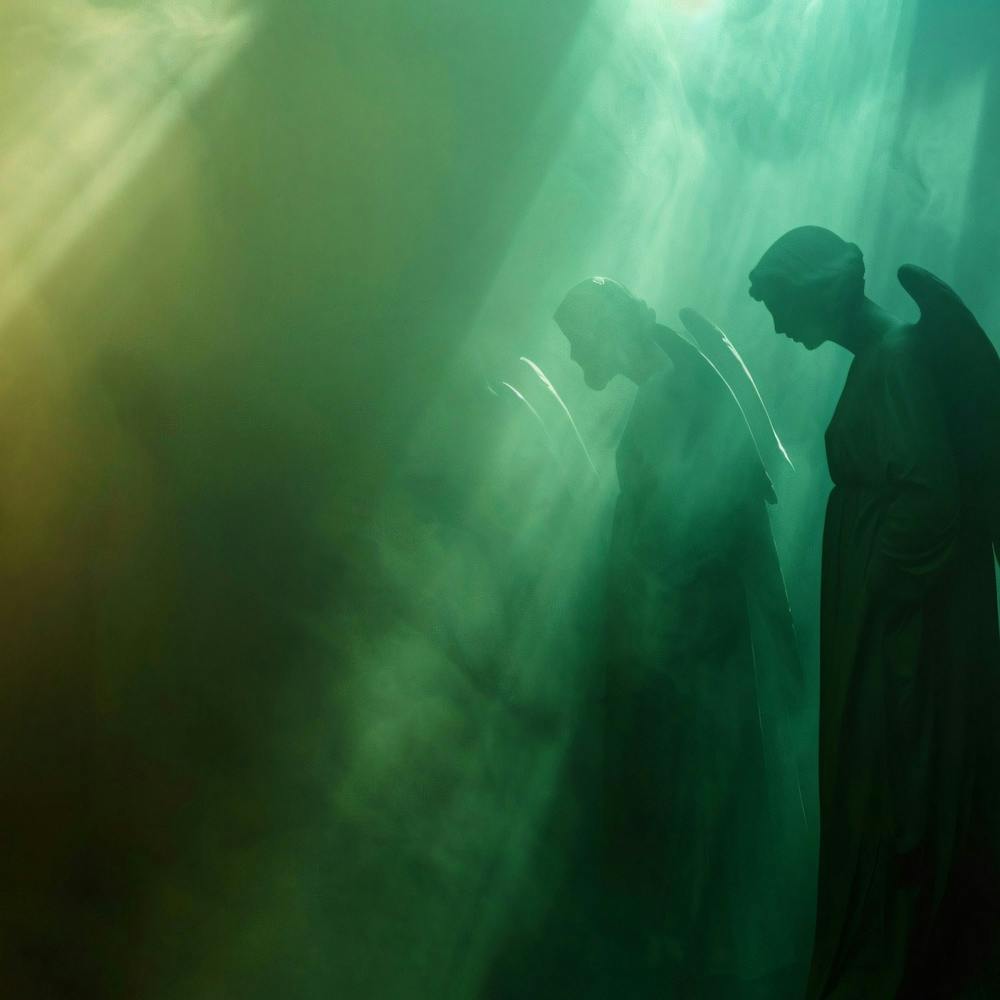 Silhouette Of Angels