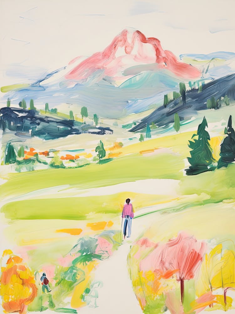 Amangani   Jackson Hole, Wyoming   Resort Storybook Illustration 1