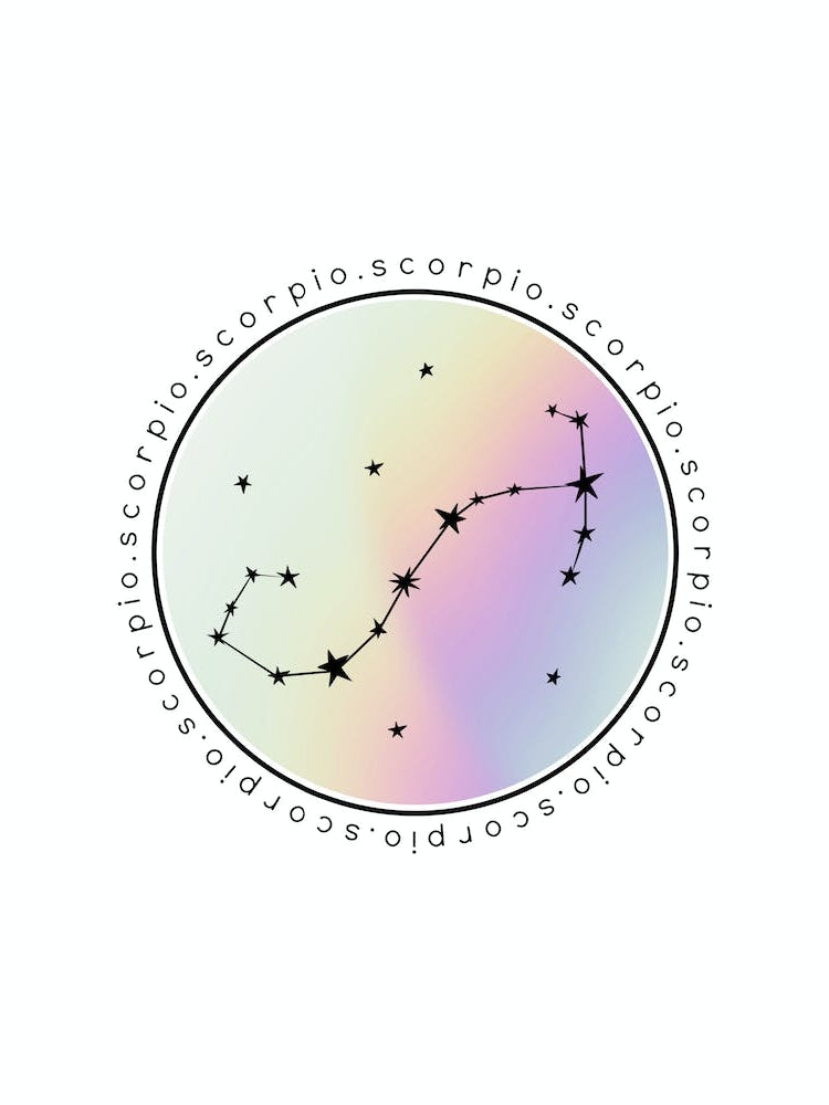 Scorpio  Zodiac Star Chart