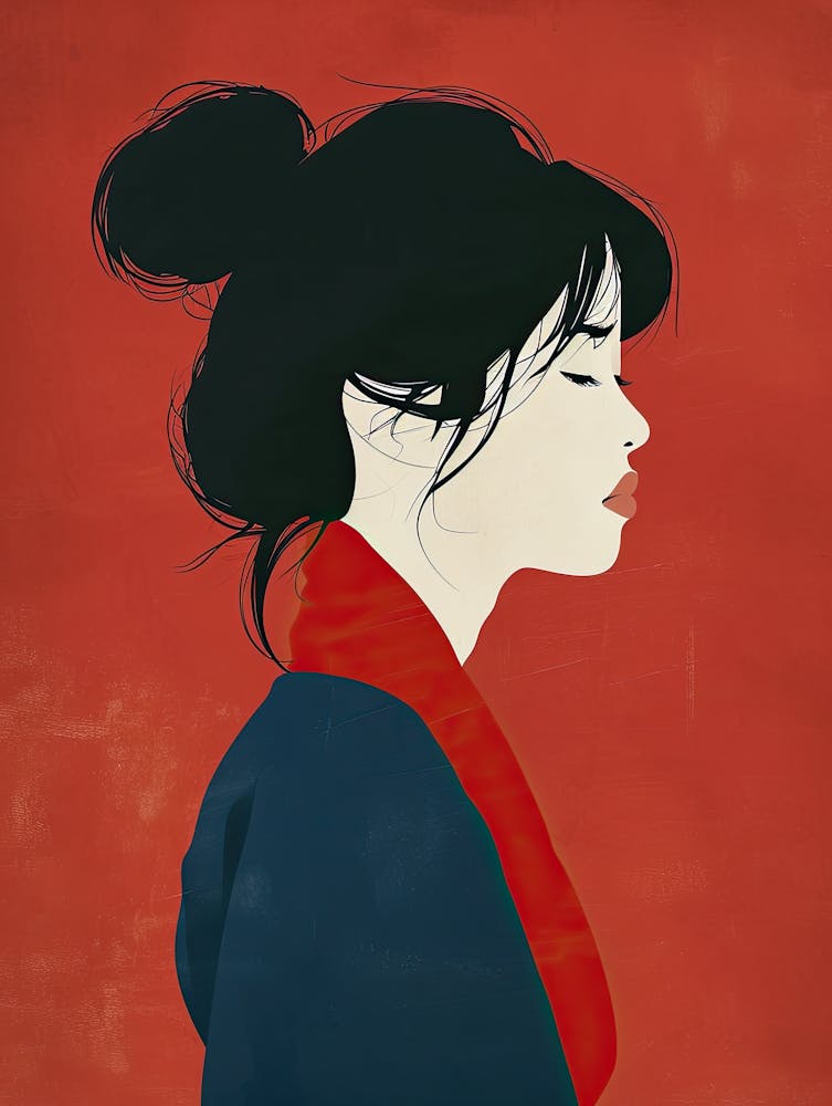 Fille Asiatique, Minimalisme 1