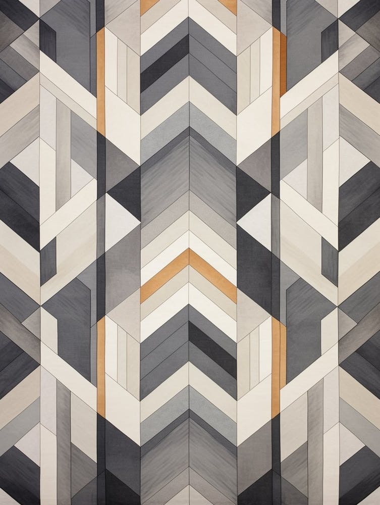 Technology Abstract Geometric Pattern 6