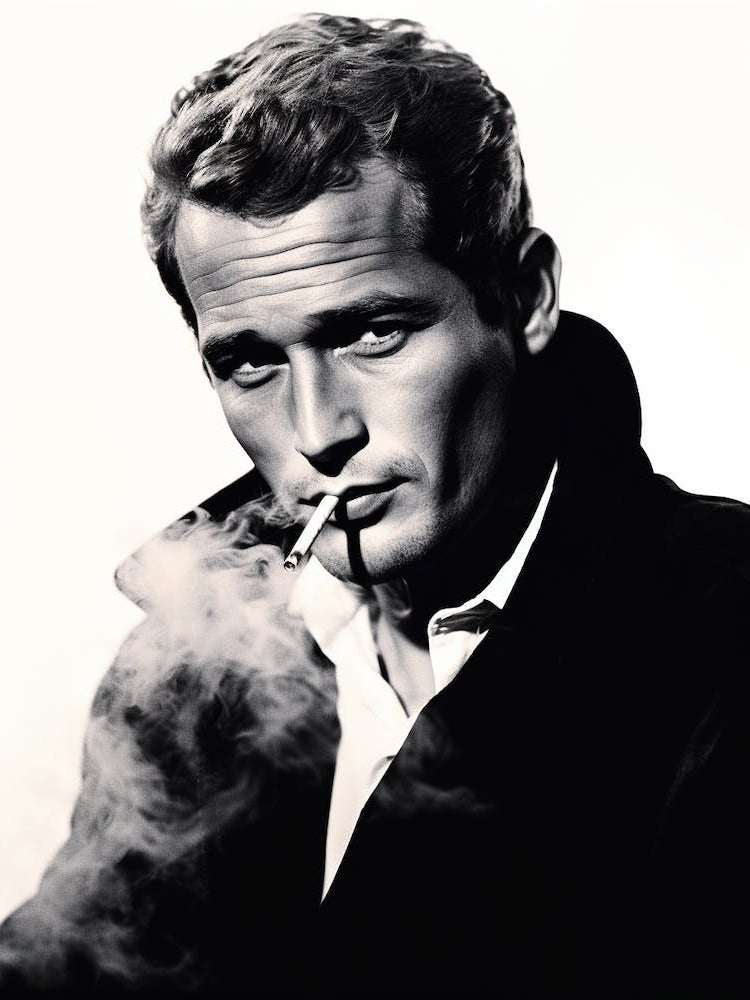 Black And White Photograph Paul Newman 1