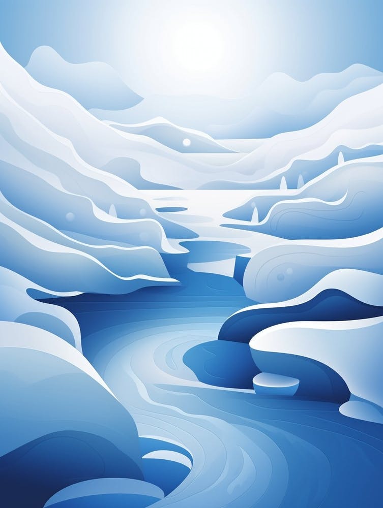 Polar Abstrakt Minimalistisch 4