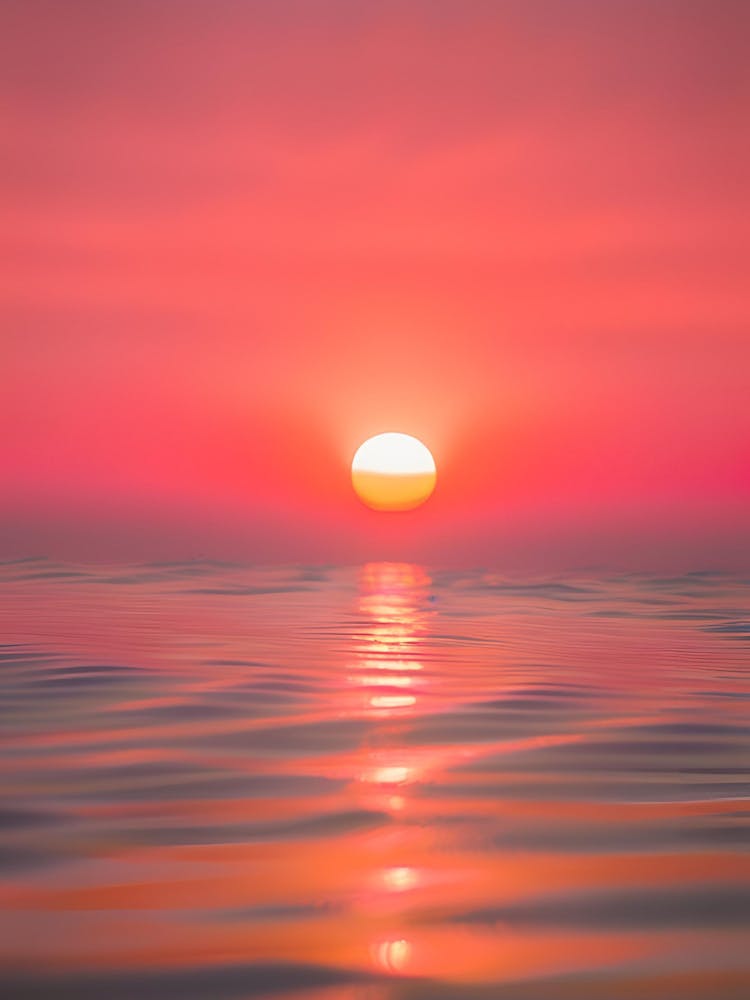 Sunset Over The Ocean 15