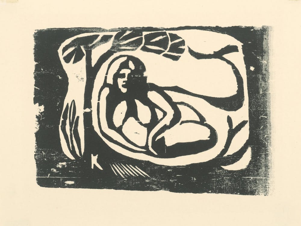 A Woman, Paul Gauguin