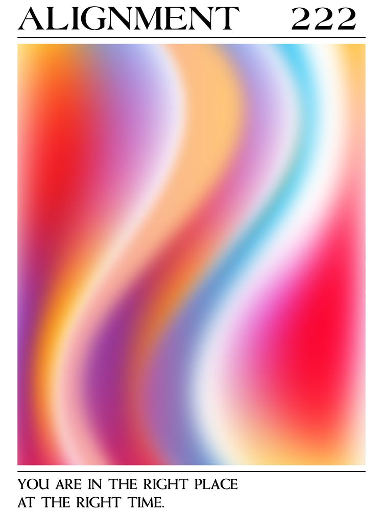 Alignment, Angel Number 222, Aura Gradient
