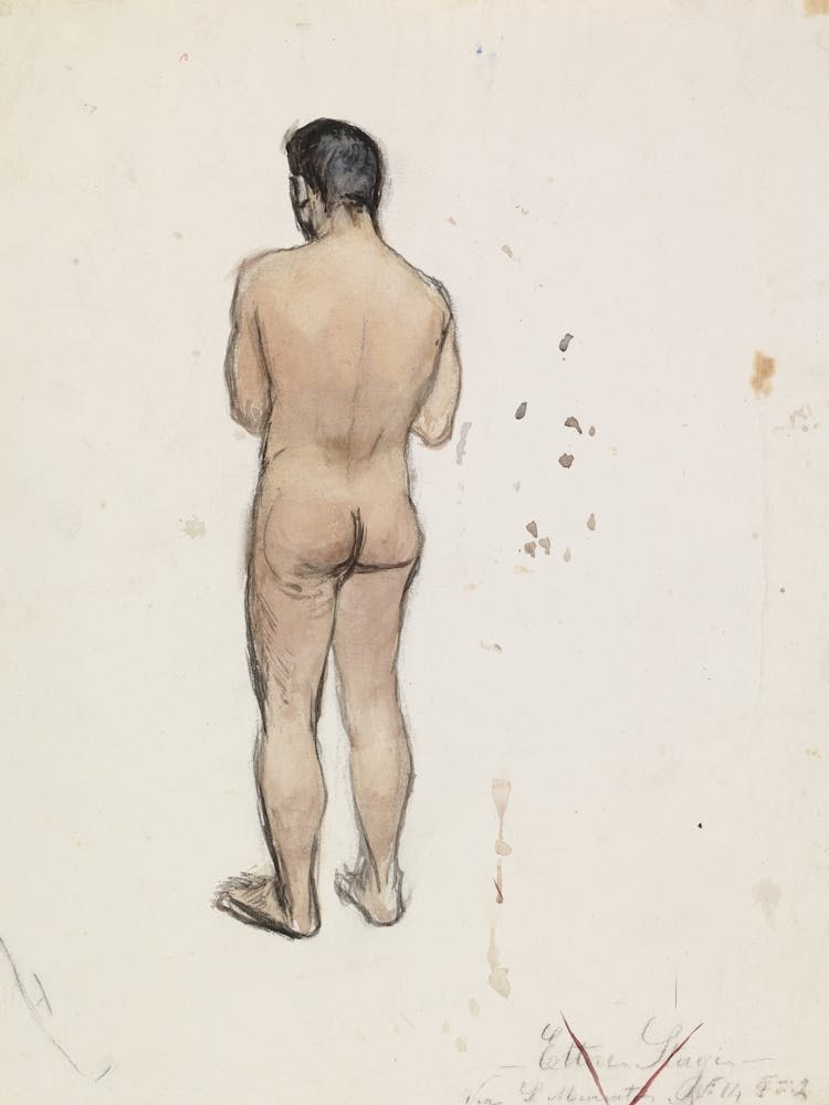 The Nude, 1890 1925 By Magnus Enckell