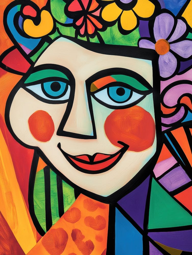 Woman With Flowers 19