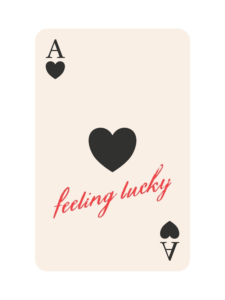 Feeling Lucky Ace of Hearts