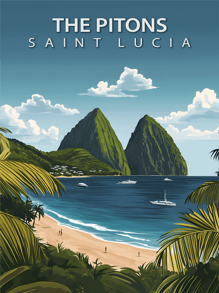 Pittons Saint Lucia Travel