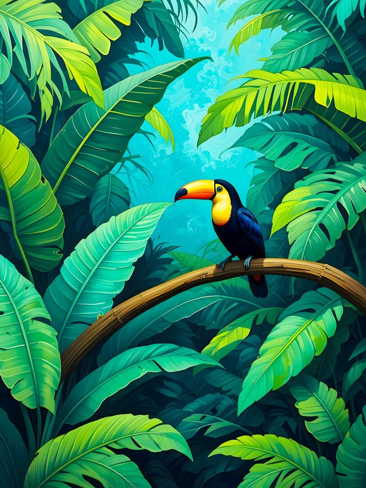 Toucan Chilling in the Jungle