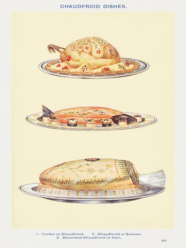 Chaudfroid Dished Turkey