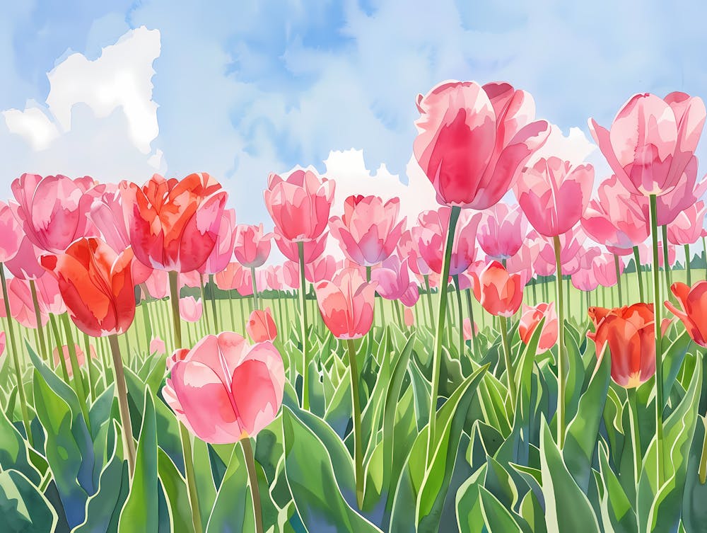 Pink Tulips