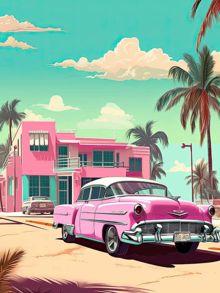 Pink Palm Springs Kitsch 2