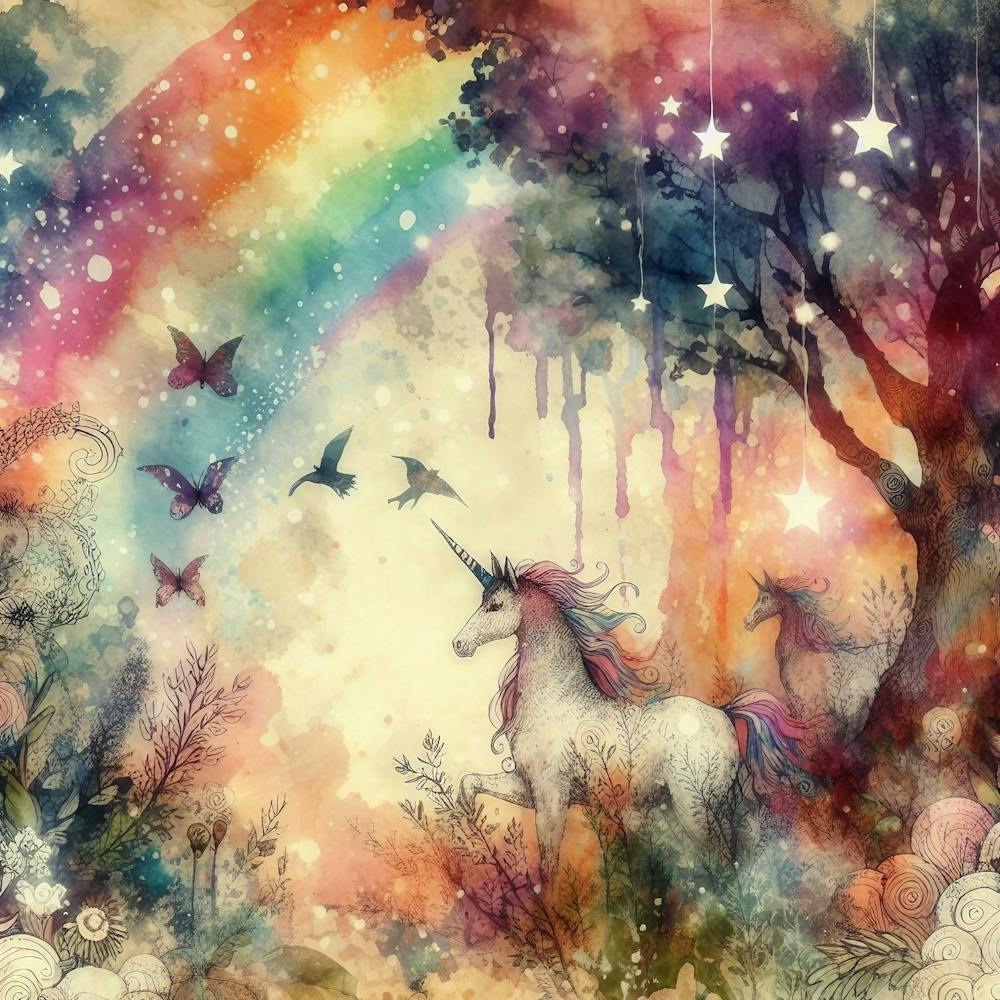 Unicorns In The Forest