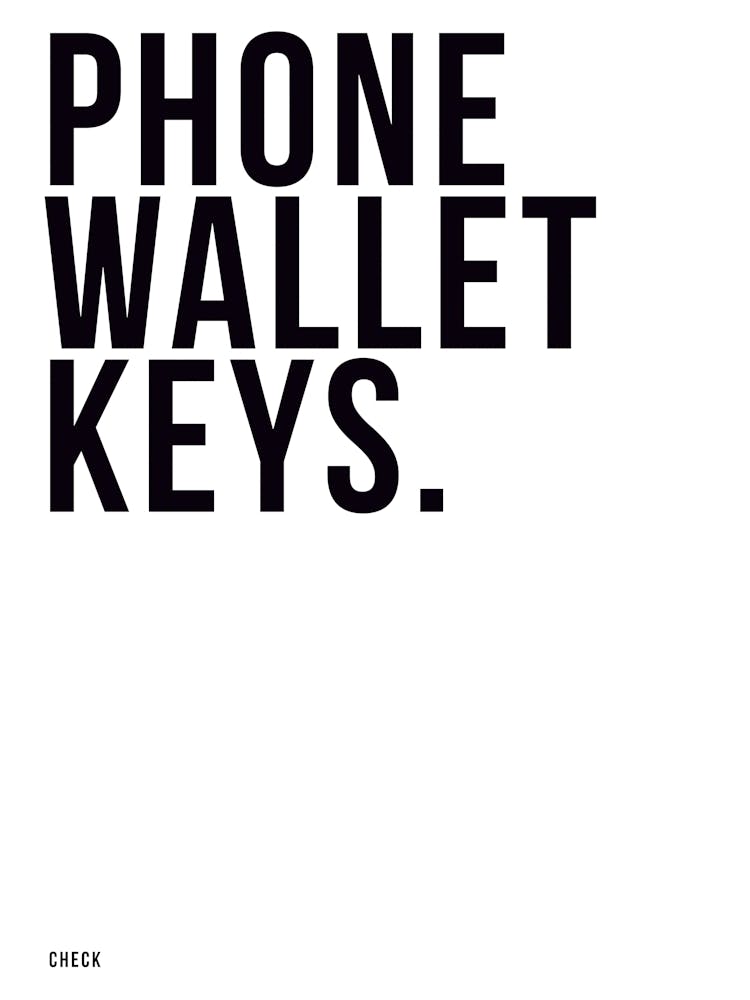 Phone Wallet Keys
